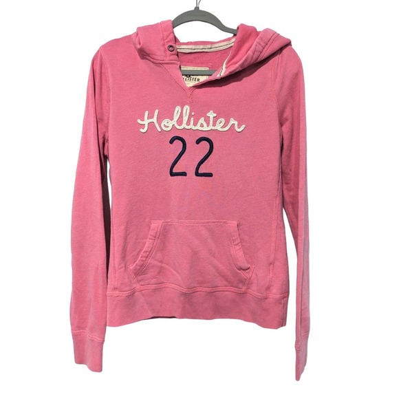 Hollister Tops - Hollister 22 Hot Pink Sweatshirt Hoodie Barbiecore